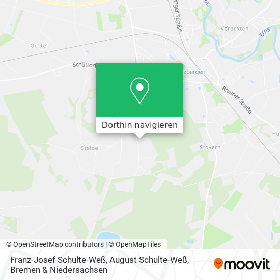 Franz-Josef Schulte-Weß, August Schulte-Weß Karte