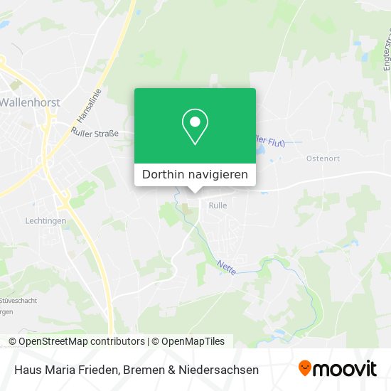 Haus Maria Frieden Karte