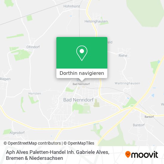 Aph Alves Paletten-Handel Inh. Gabriele Alves Karte