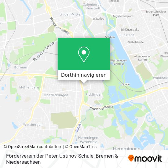 Förderverein der Peter-Ustinov-Schule Karte