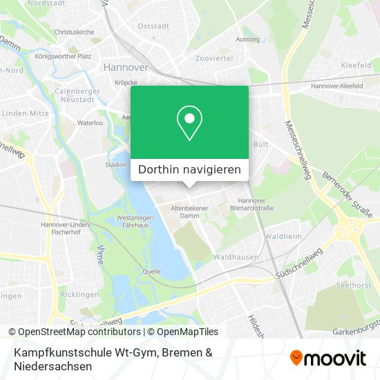 Kampfkunstschule Wt-Gym Karte