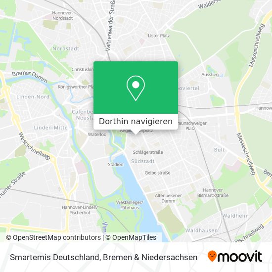 Smartemis Deutschland Karte