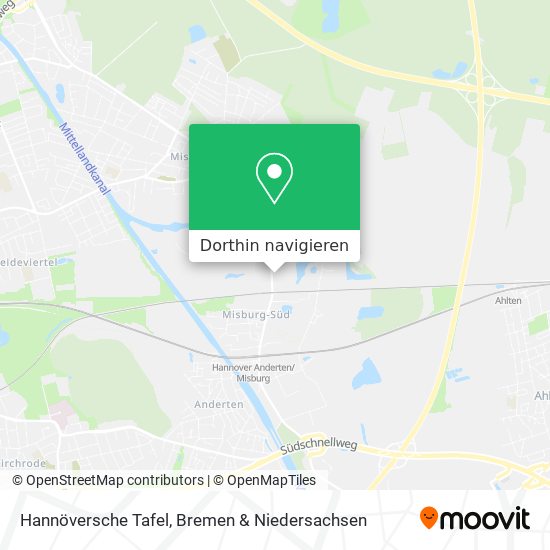 Hannöversche Tafel Karte
