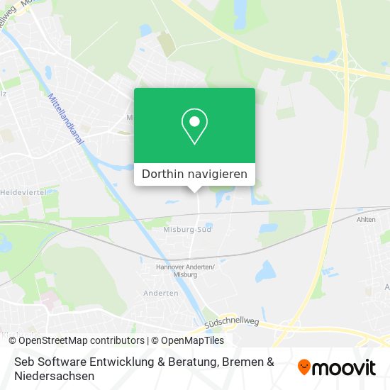 Seb Software Entwicklung & Beratung Karte