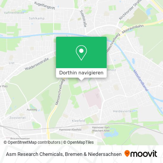 Asm Research Chemicals Karte