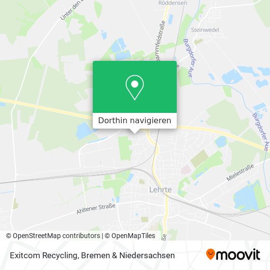 Exitcom Recycling Karte