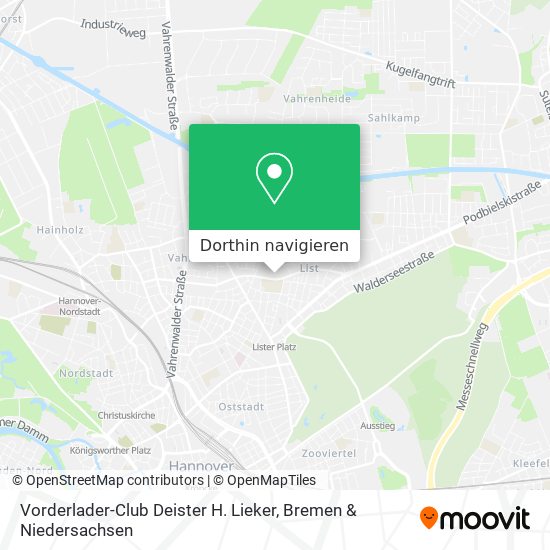 Vorderlader-Club Deister H. Lieker Karte