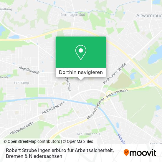Robert Strube Ingenierbüro für Arbeitssicherheit Karte