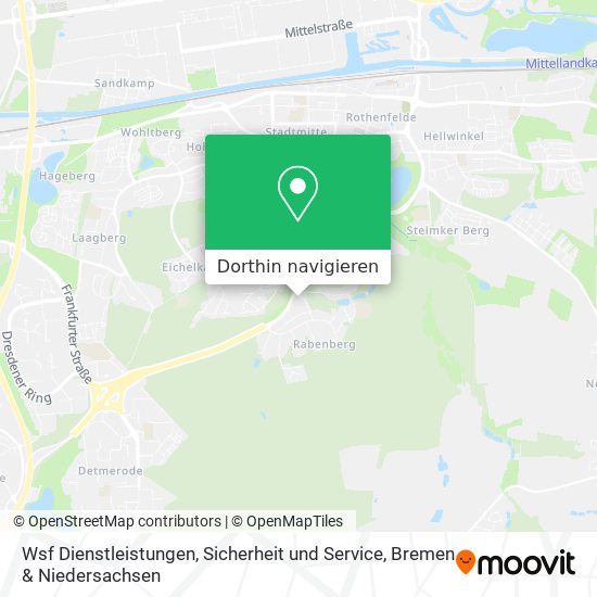 Wsf Dienstleistungen, Sicherheit und Service Karte