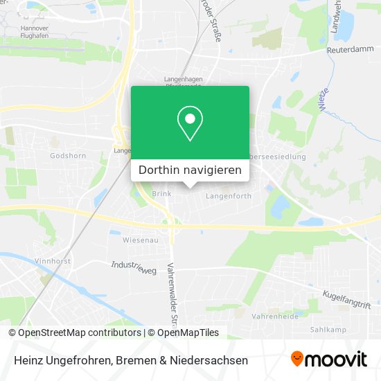 Heinz Ungefrohren Karte