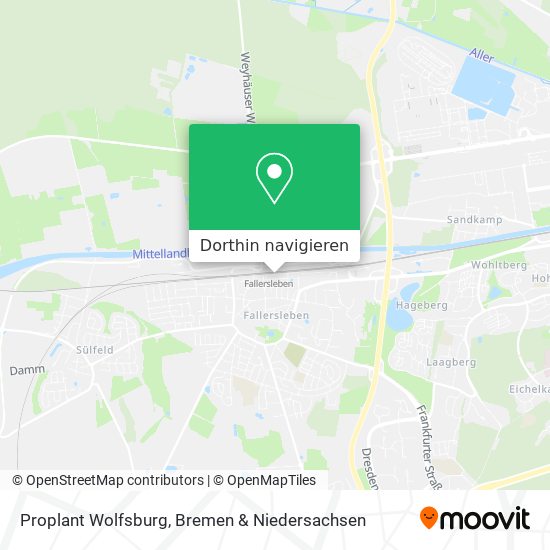 Proplant Wolfsburg Karte