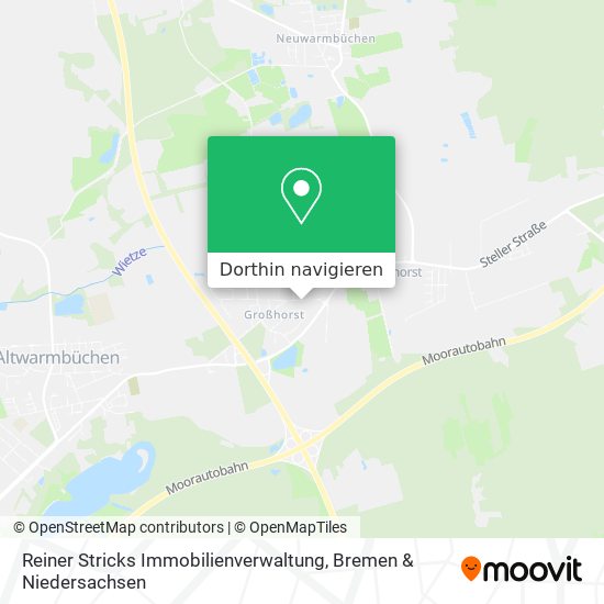 Reiner Stricks Immobilienverwaltung Karte