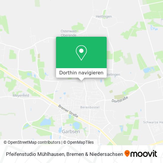 Pfeifenstudio Mühlhausen Karte