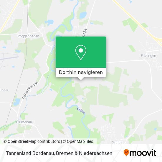 Tannenland Bordenau Karte