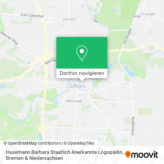 Husemann Barbara Staatlich Anerkannte Logopädin Karte