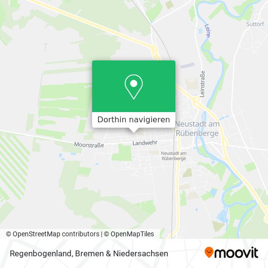 Regenbogenland Karte
