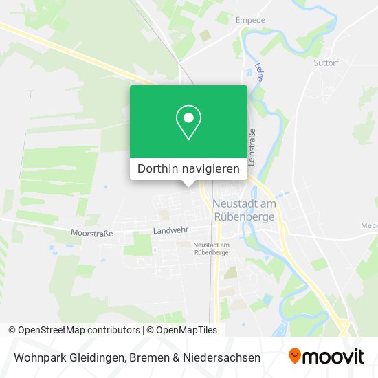 Wohnpark Gleidingen Karte