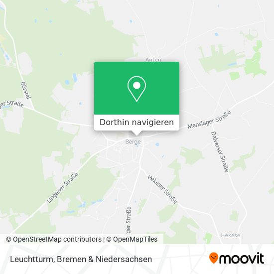 Leuchtturm Karte