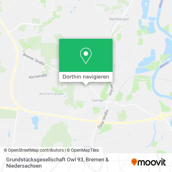 Grundstücksgesellschaft Owl 93 Karte