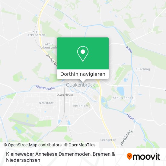 Kleineweber Anneliese Damenmoden Karte