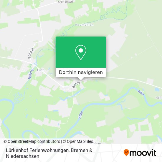 Lürkenhof Ferienwohnungen Karte