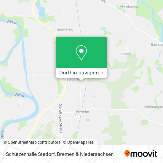 Schützenhalle Stedorf Karte