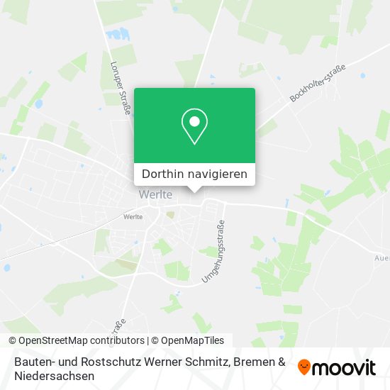Bauten- und Rostschutz Werner Schmitz Karte