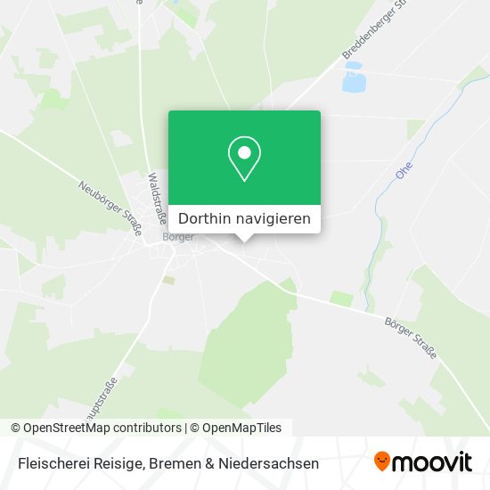 Fleischerei Reisige Karte