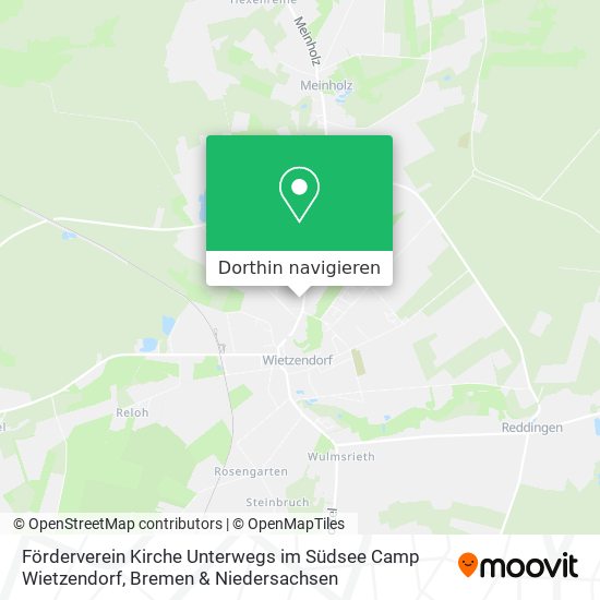 Förderverein Kirche Unterwegs im Südsee Camp Wietzendorf Karte