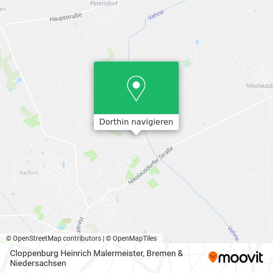 Cloppenburg Heinrich Malermeister Karte