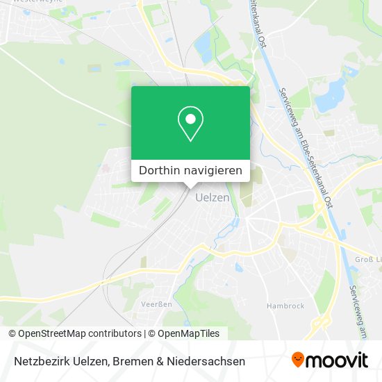 Netzbezirk Uelzen Karte