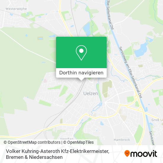 Volker Kuhring-Asteroth Kfz-Elektrikermeister Karte