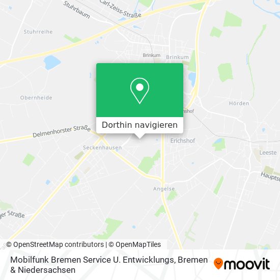 Mobilfunk Bremen Service U. Entwicklungs Karte