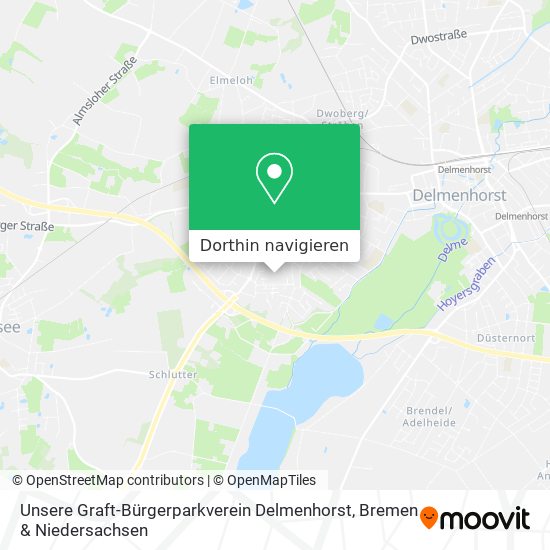 Unsere Graft-Bürgerparkverein Delmenhorst Karte