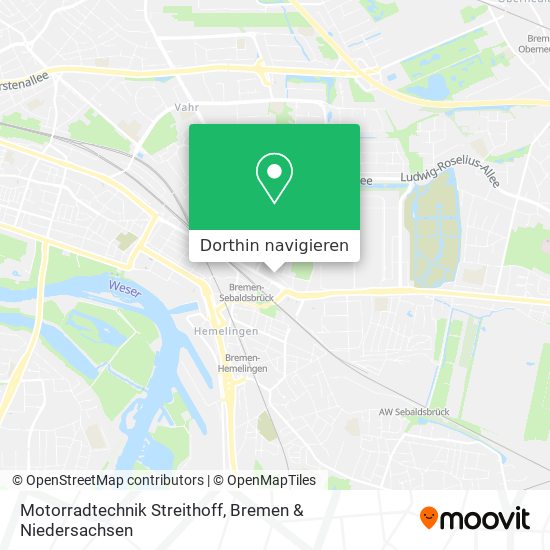 Motorradtechnik Streithoff Karte