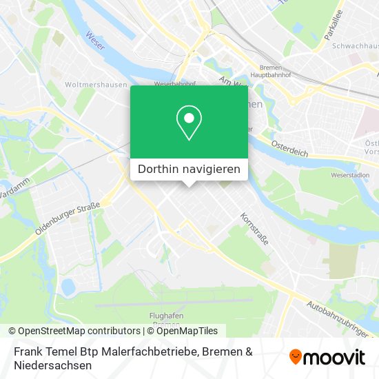 Frank Temel Btp Malerfachbetriebe Karte