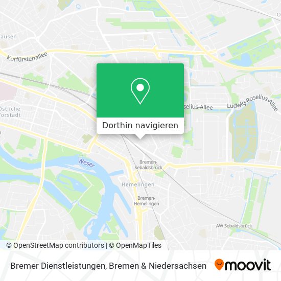 Bremer Dienstleistungen Karte