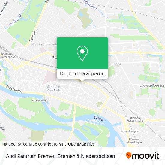Audi Zentrum Bremen Karte