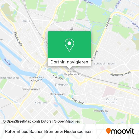 Reformhaus Bacher Karte