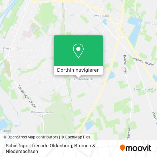 Schießsportfreunde Oldenburg Karte