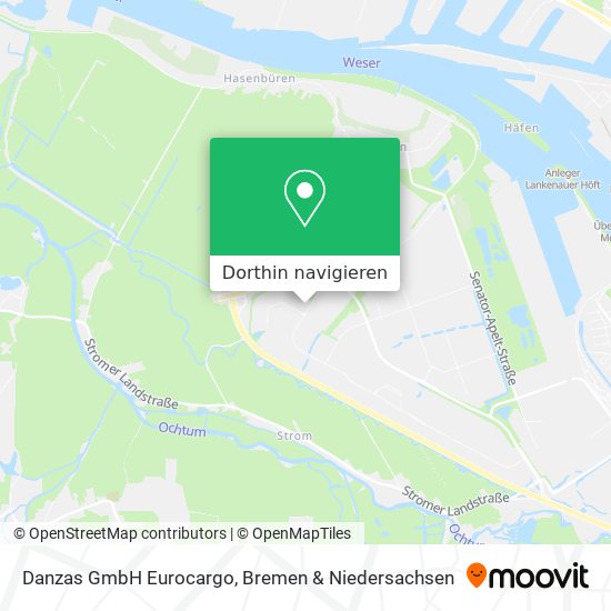 Danzas GmbH Eurocargo Karte