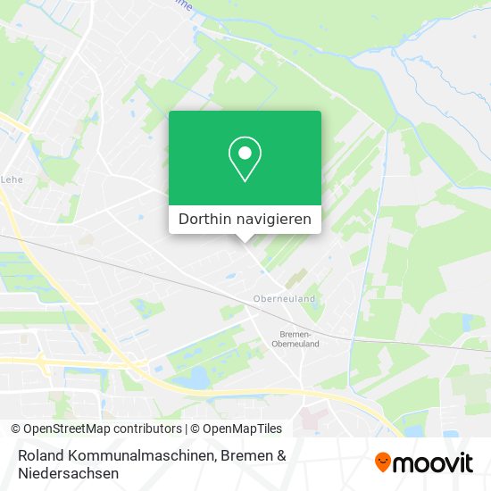 Roland Kommunalmaschinen Karte