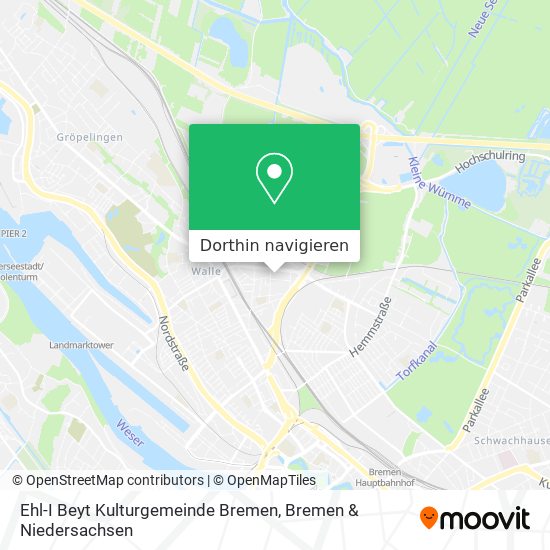Ehl-I Beyt Kulturgemeinde Bremen Karte