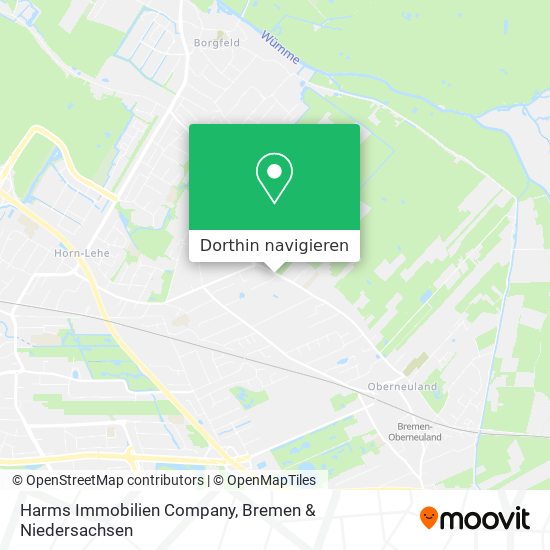 Harms Immobilien Company Karte