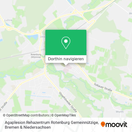 Agaplesion Rehazentrum Rotenburg Gemeinnützige Karte