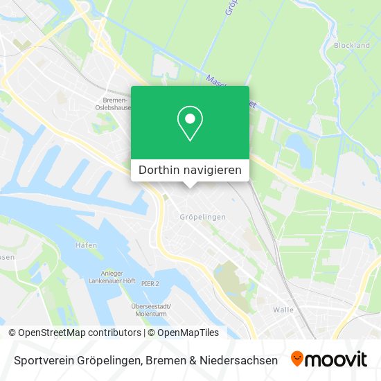 Sportverein Gröpelingen Karte