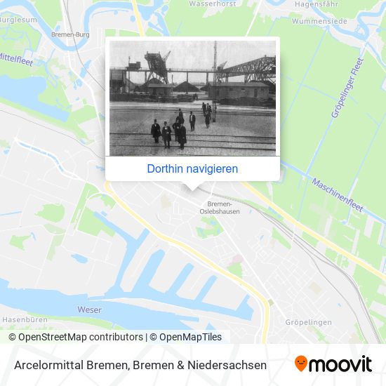 Arcelormittal Bremen Karte