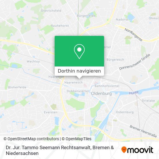 Dr. Jur. Tammo Seemann Rechtsanwalt Karte