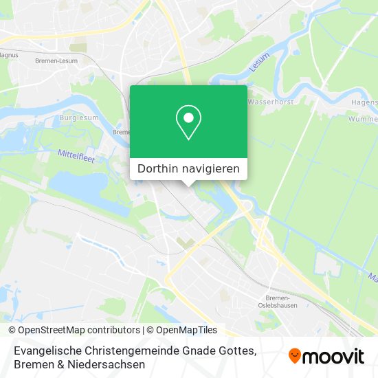 Evangelische Christengemeinde Gnade Gottes Karte