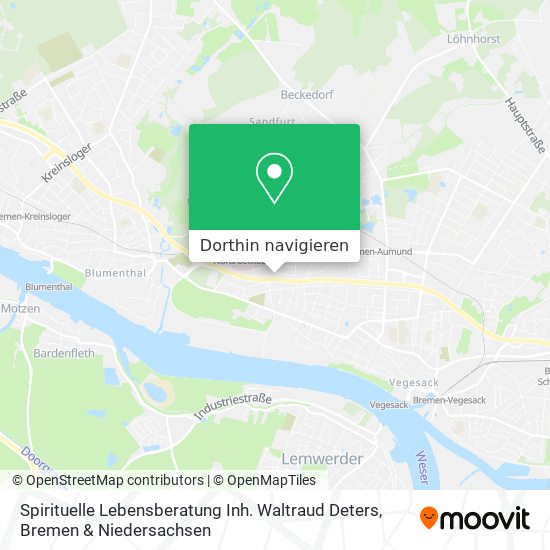 Spirituelle Lebensberatung Inh. Waltraud Deters Karte